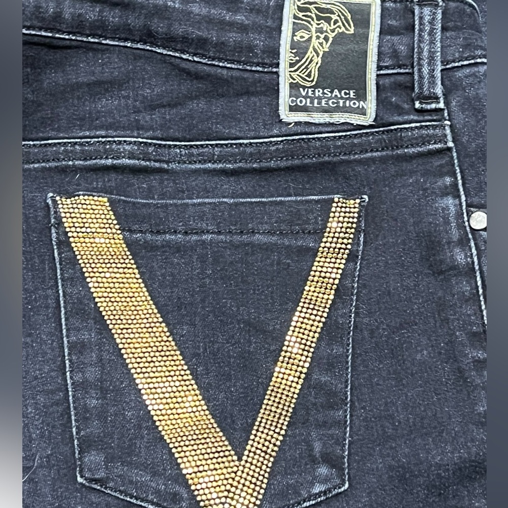 Versace Collection Slim Jean size 34 - Picture 4 of 7